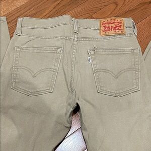 Levi's Men's Khaki Skinny Jeans